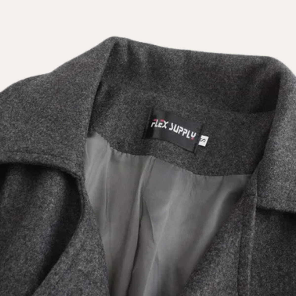 The Prescott Men’s Double Breasted Long Trench Coat – Winter Wool Blend Overcoat