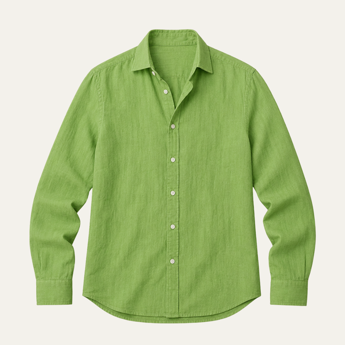 The Viareggio Men's Soft Linen Button Down Shirt