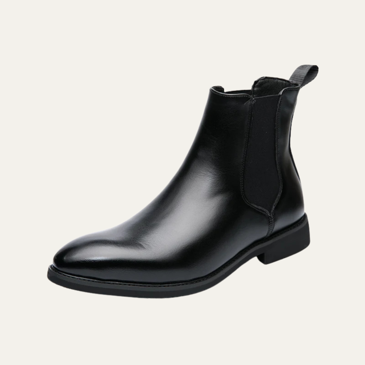 The Manduria Men's Elegant Polished Classic Leather Ankle Dress Boots - The Manhattan Gentleman The Manduria Men's Elegant Polished Classic Leather Ankle Dress Boots - The Manhattan Gentleman