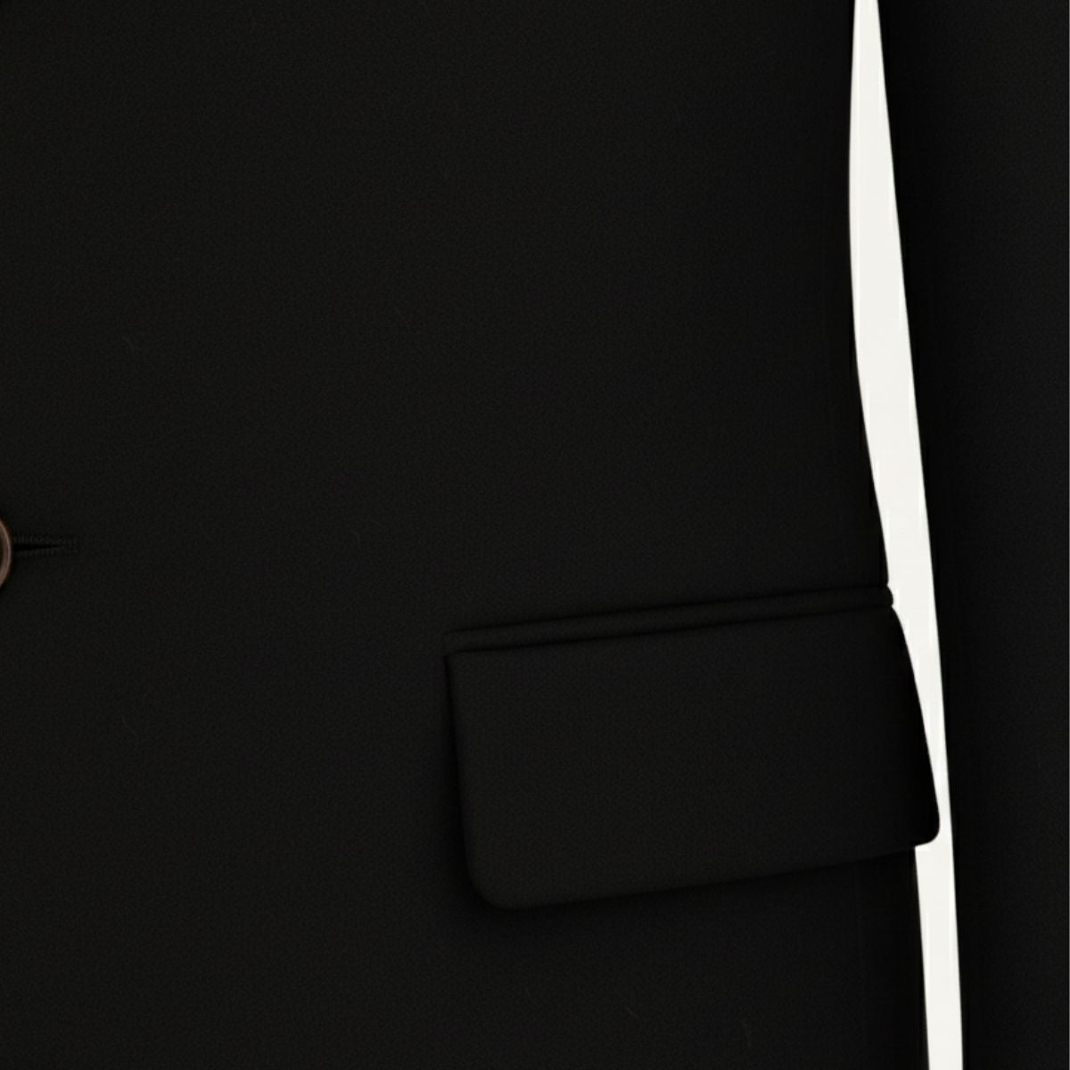 The Brianza Men’s Smart Single Breasted Wool Blend Overcoat