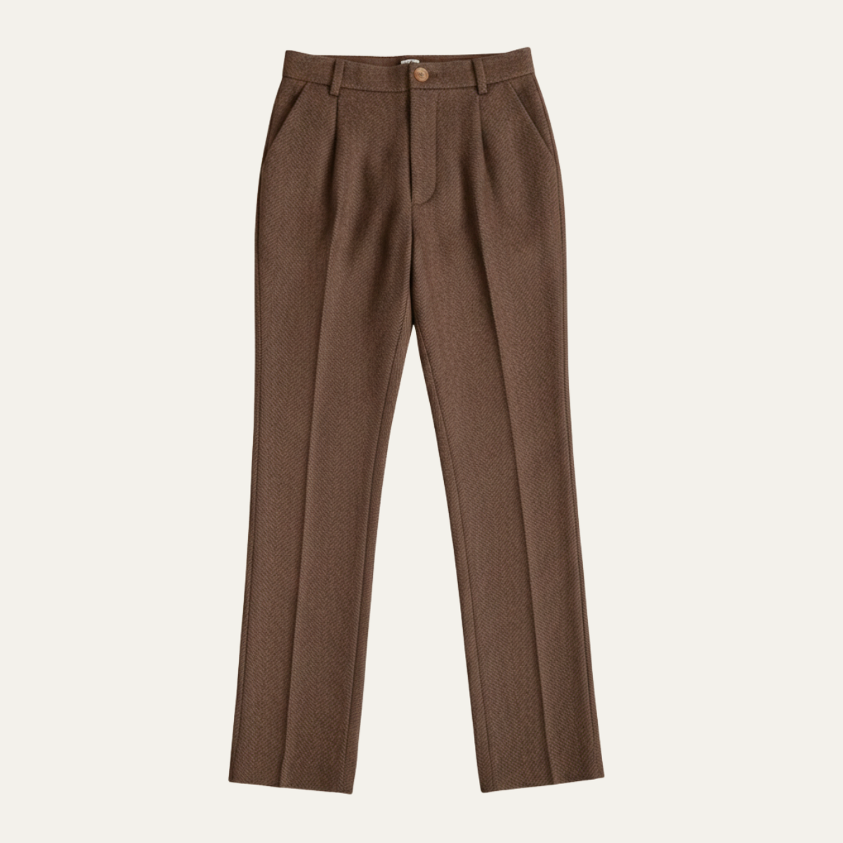 The Hawkington Men’s Vintage Wool Herringbone Straight Leg Pants