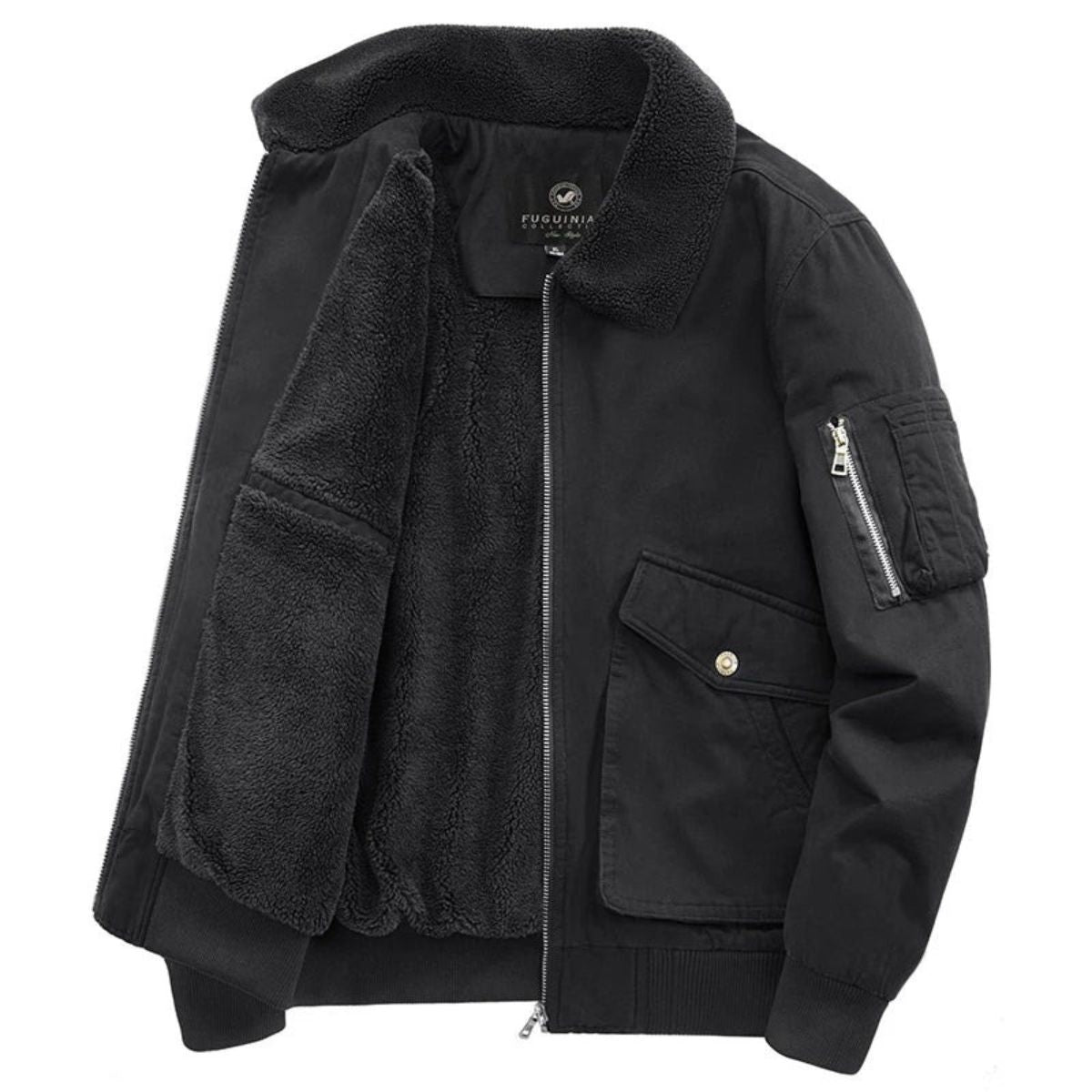 The Leeds Fleece Lined Bomber Jacket for Men