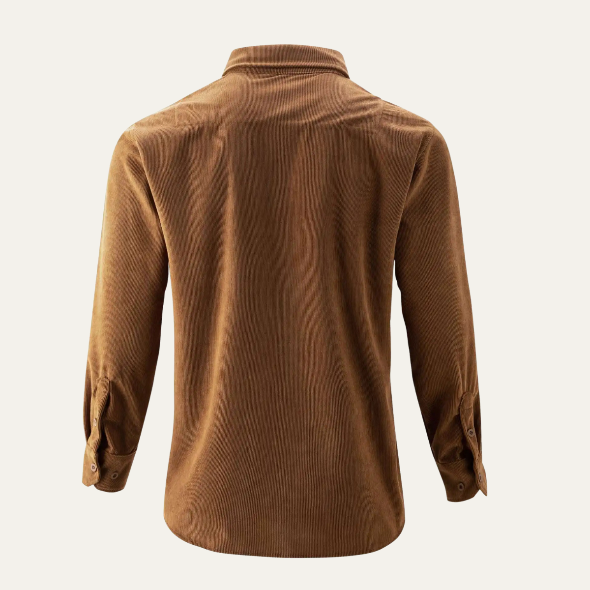 The Positano Men’s Casual Button Up Corduroy Shirt