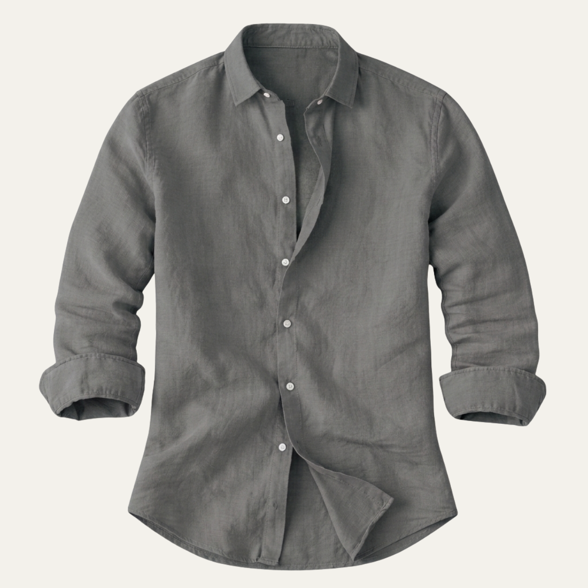 The Brookfall Ridge Men’s Trendy Summer Beach Linen Shirt