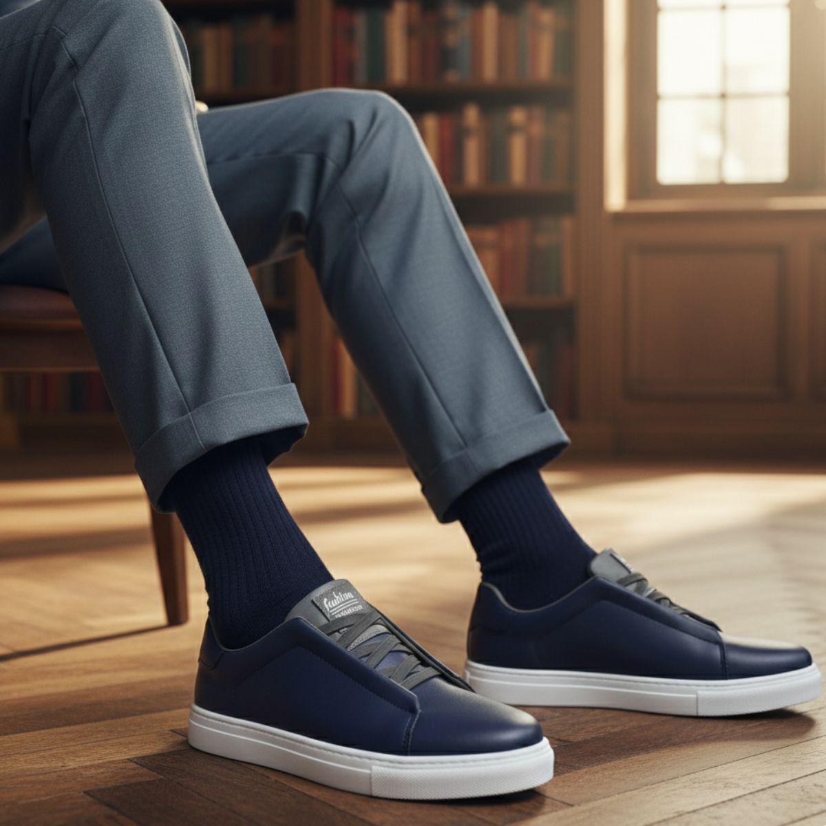 The Torino Timeless Classic Leather Sneakers for Men