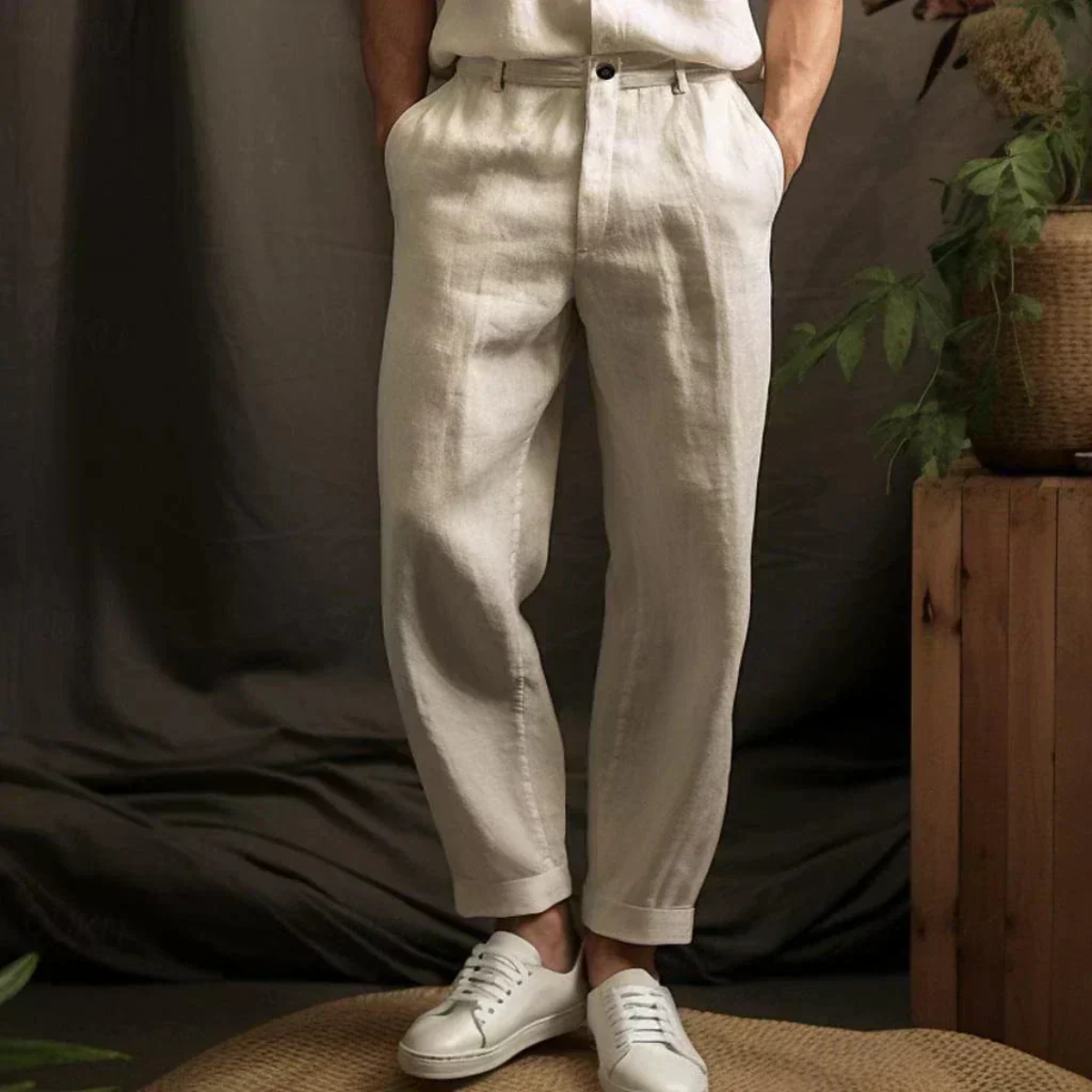 The Siena Men’s Linen Pants