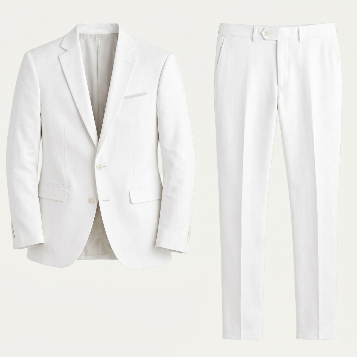 The Brescia Men’s Two Piece Suit – Slim Fit Blazer and Pants Formal Set
