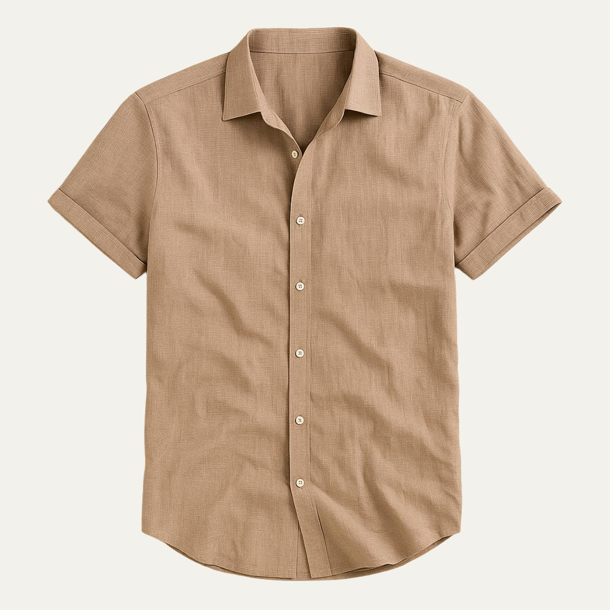 The Westmere Men's Short Sleeve Linen Shirt