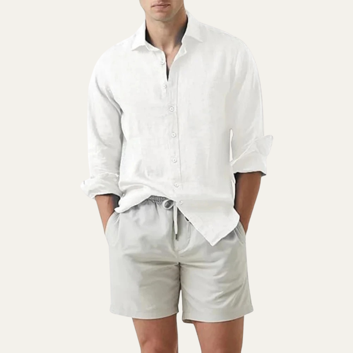 The Bozeman Men’s Lightweight Summer Linen Shirt