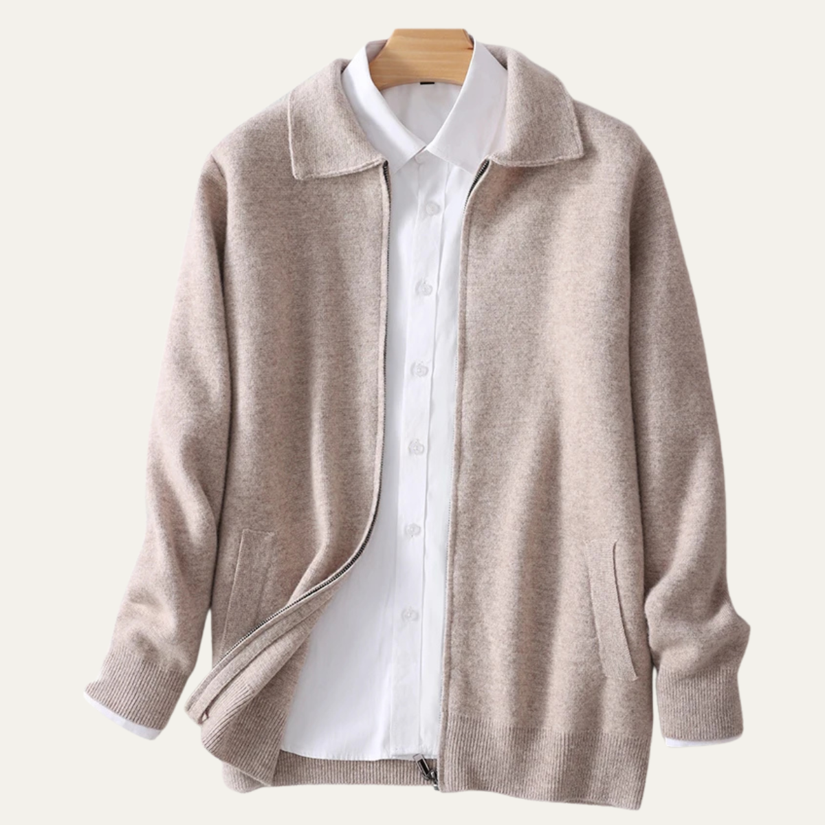 The Timberland Sweater – Men's Soft Luxury Wool Knit Cardigan