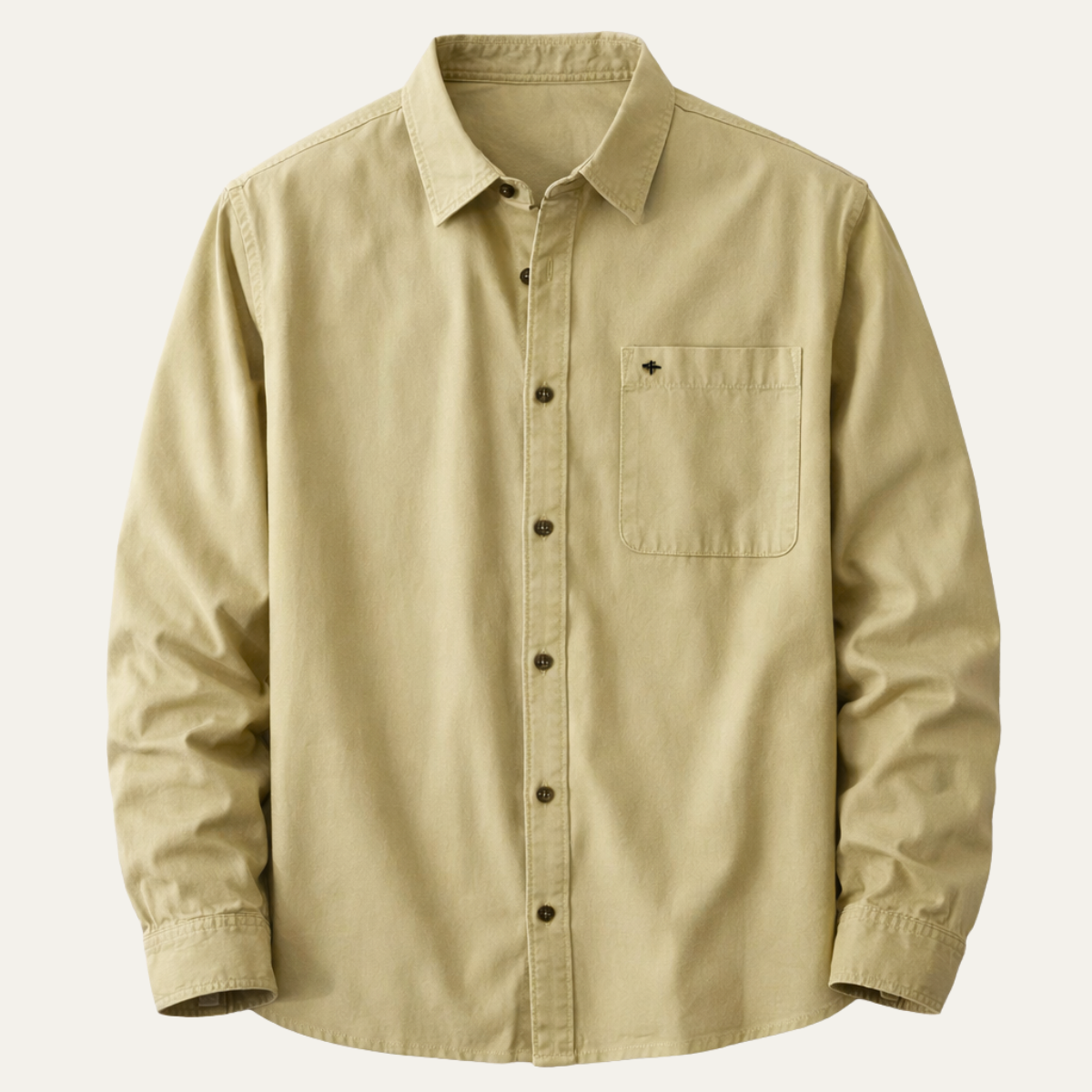 The Taranto Men’s Casual Button Down Cotton Shirt