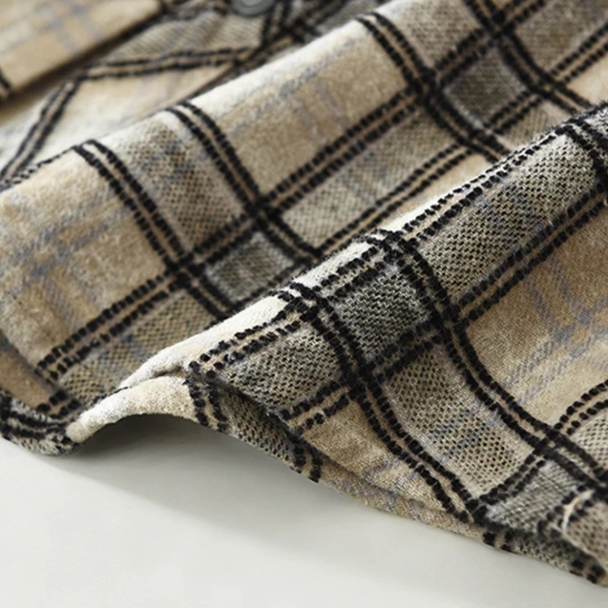 The Southgate Men’s Vintage Plaid Brushed Cotton Shirt