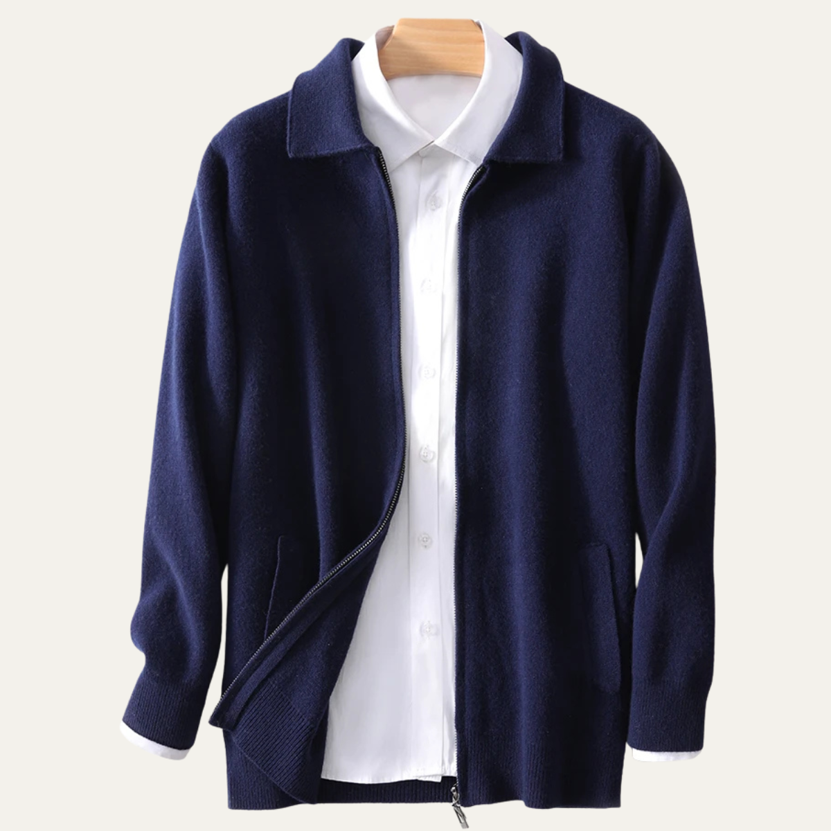 The Timberland Sweater – Men's Soft Luxury Wool Knit Cardigan