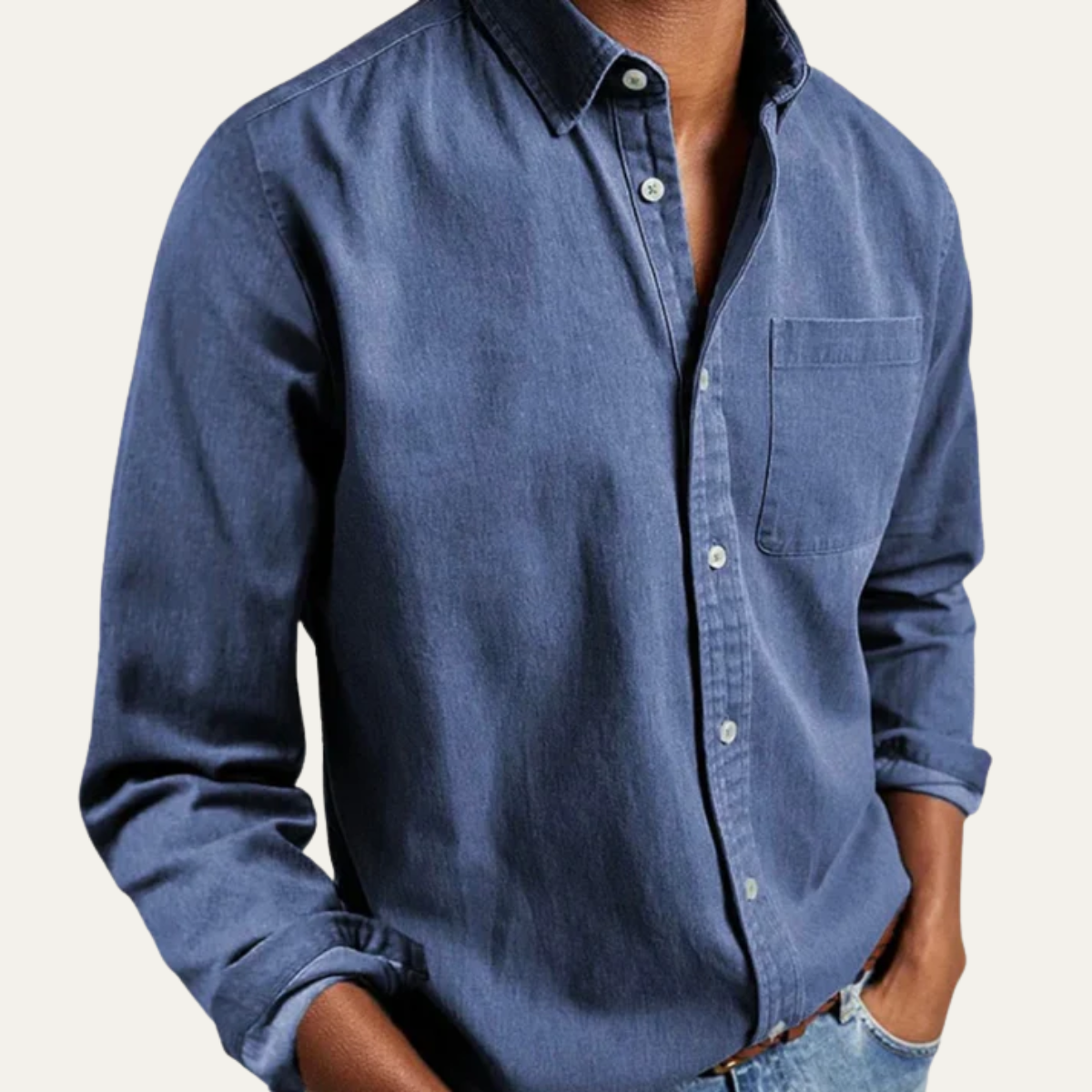The Casale Men's Casual Long Sleeve Button Shirt