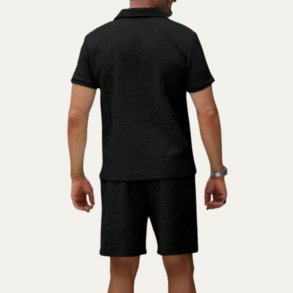 The Ashwood Creek Men’s Casual Co Ord Set –  Shirt & Shorts