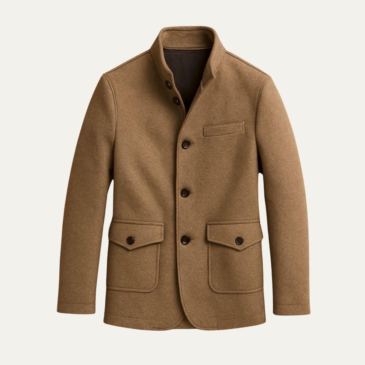 The Rome Wool Coat – Men’s Smart Tailored Overcoat