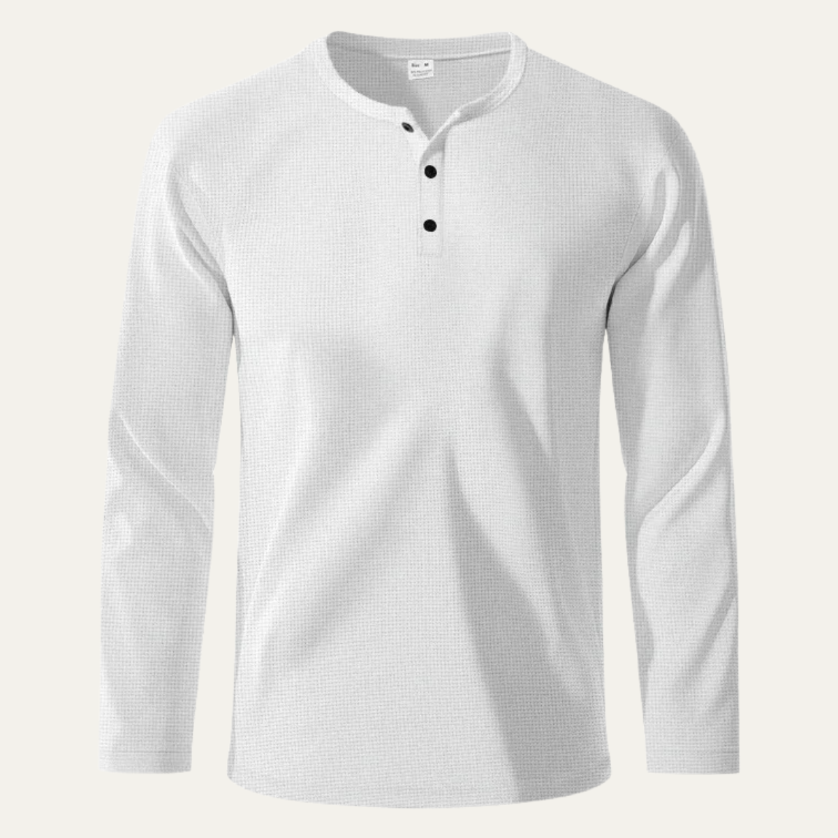 The Pinecrest Creek Men’s Casual Waffle Henley Thermal Shirt
