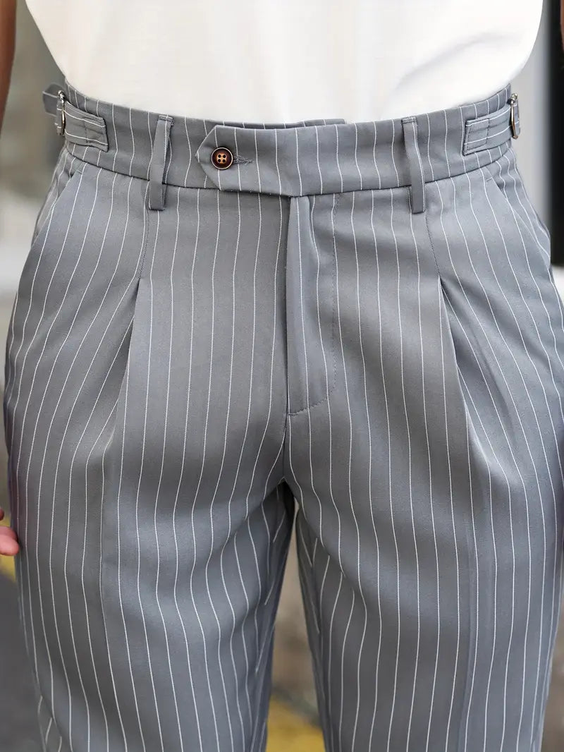 The Montrose Elegant Striped Pants