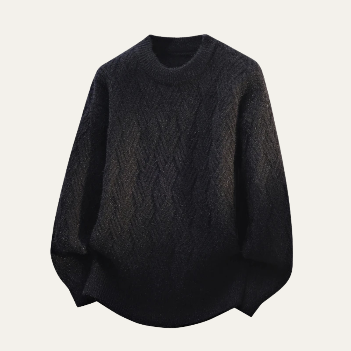 The Lakefield  Men’s Casual Soft O Neck Warm Knitted Sweater