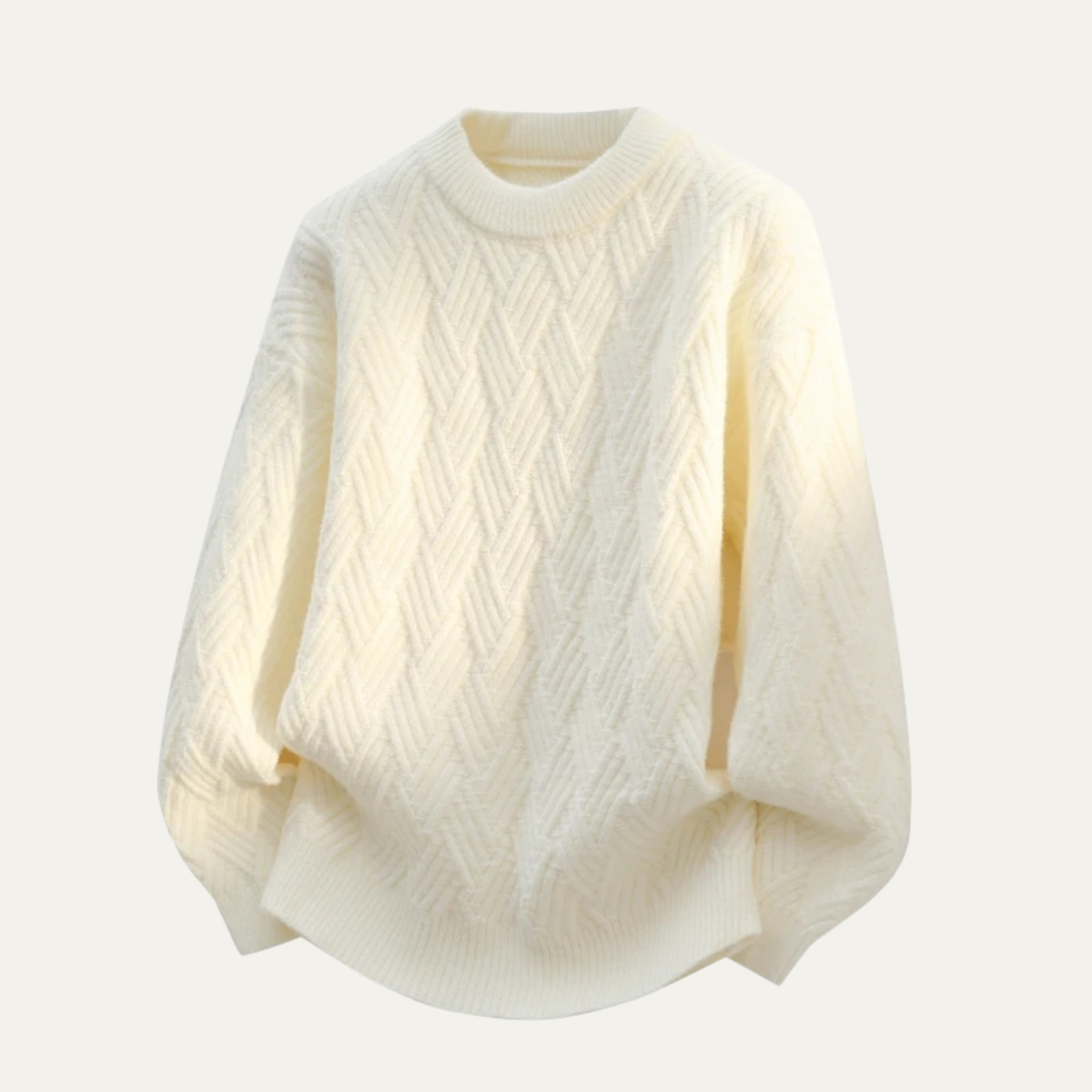 The Lakefield  Men’s Casual Soft O Neck Warm Knitted Sweater