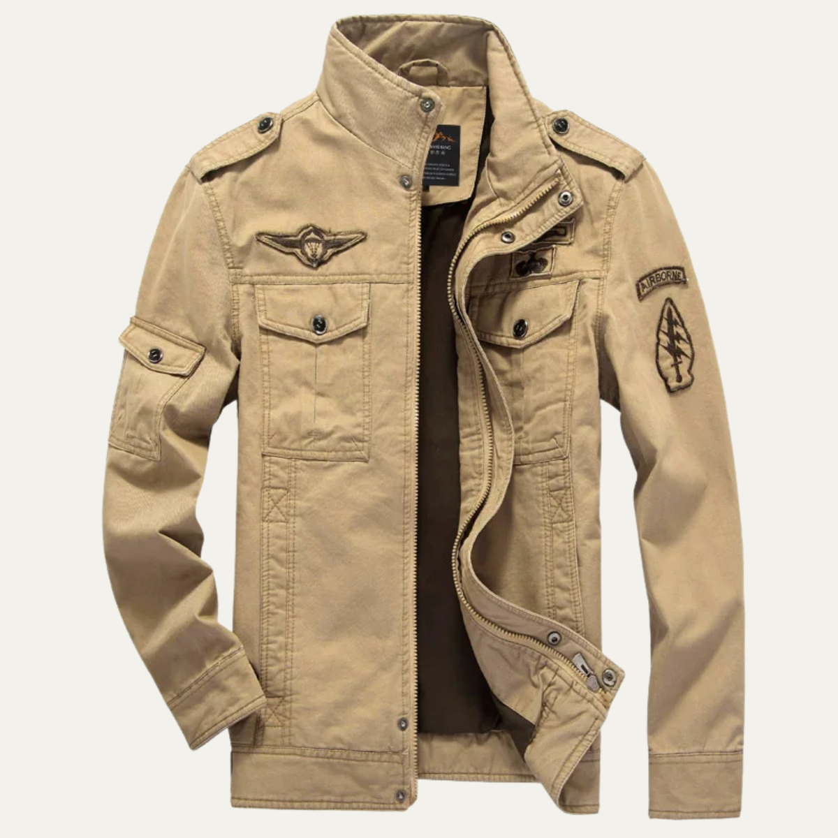 The Faro Men’s Casual Multi Pocket Windproof Hunting Jacket