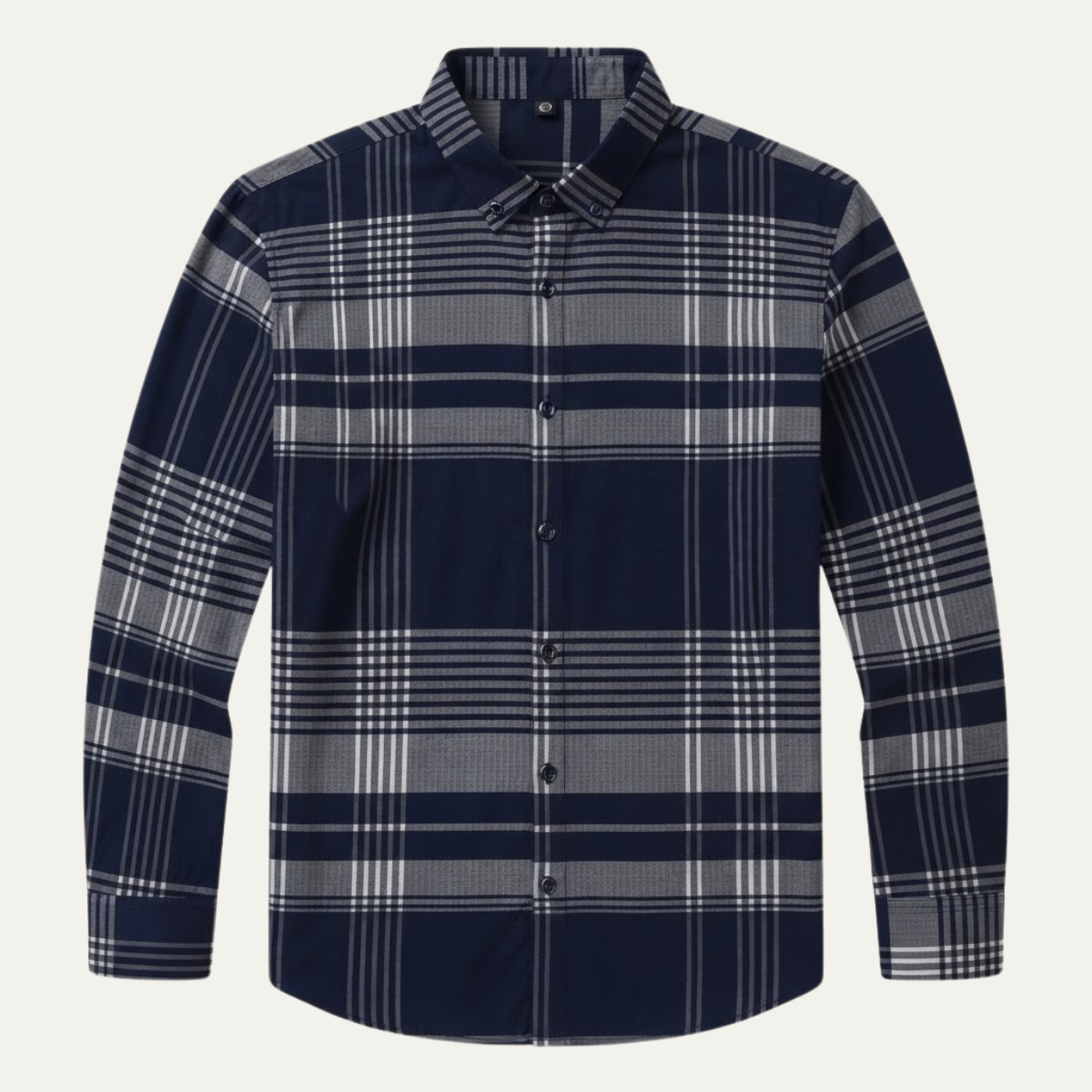The Ashridge Men’s Classic Plaid Button Down Casual Shirt