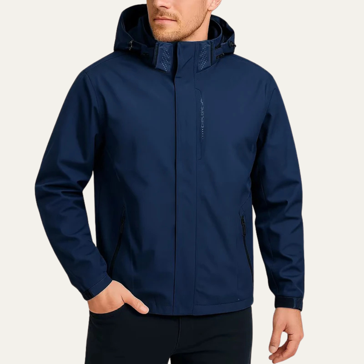 The Oldstone Waterproof Rain Jacket – Windproof Hooded Outdoor Hiking Coat