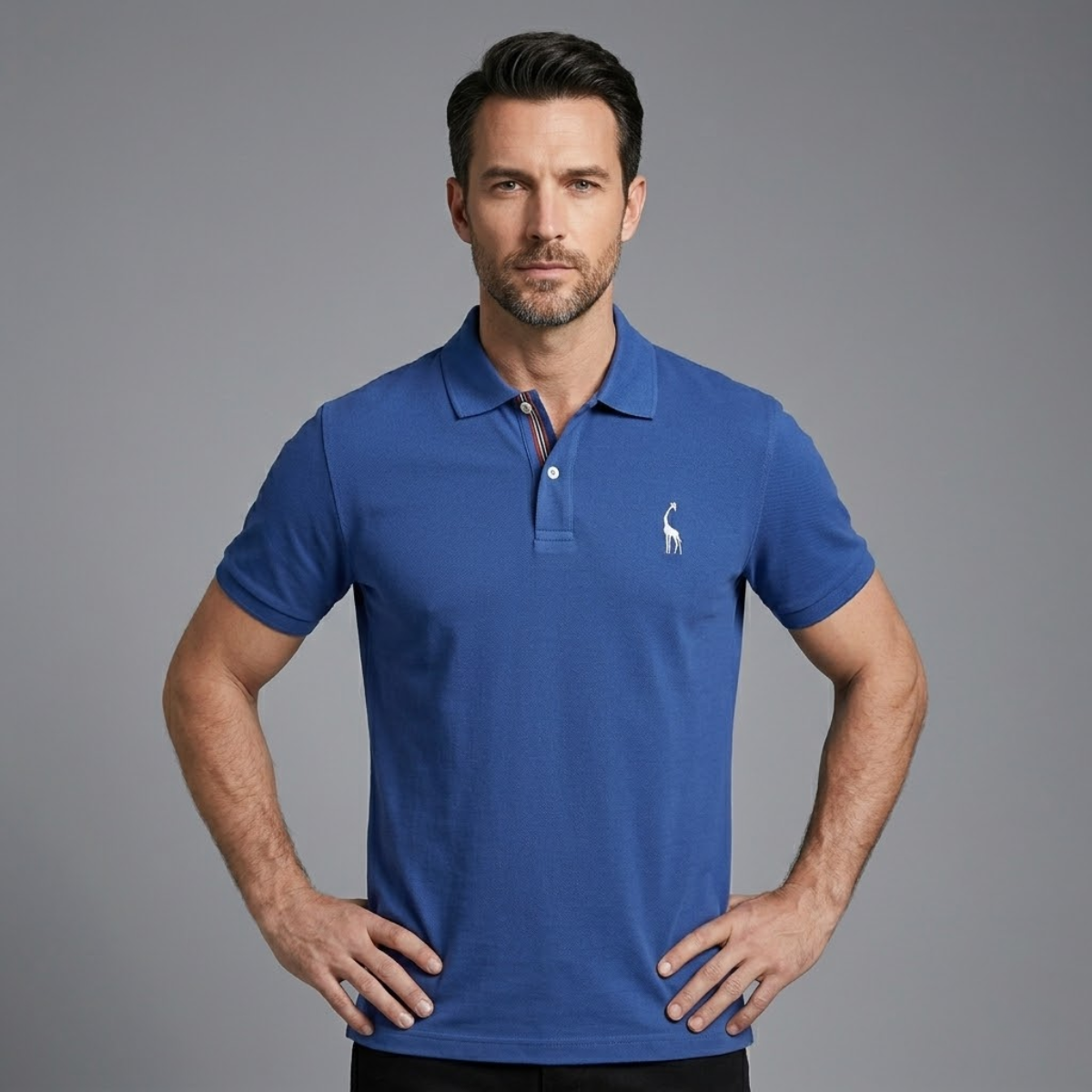 The Elmwood Men’s Cotton Smart Polo Shirt