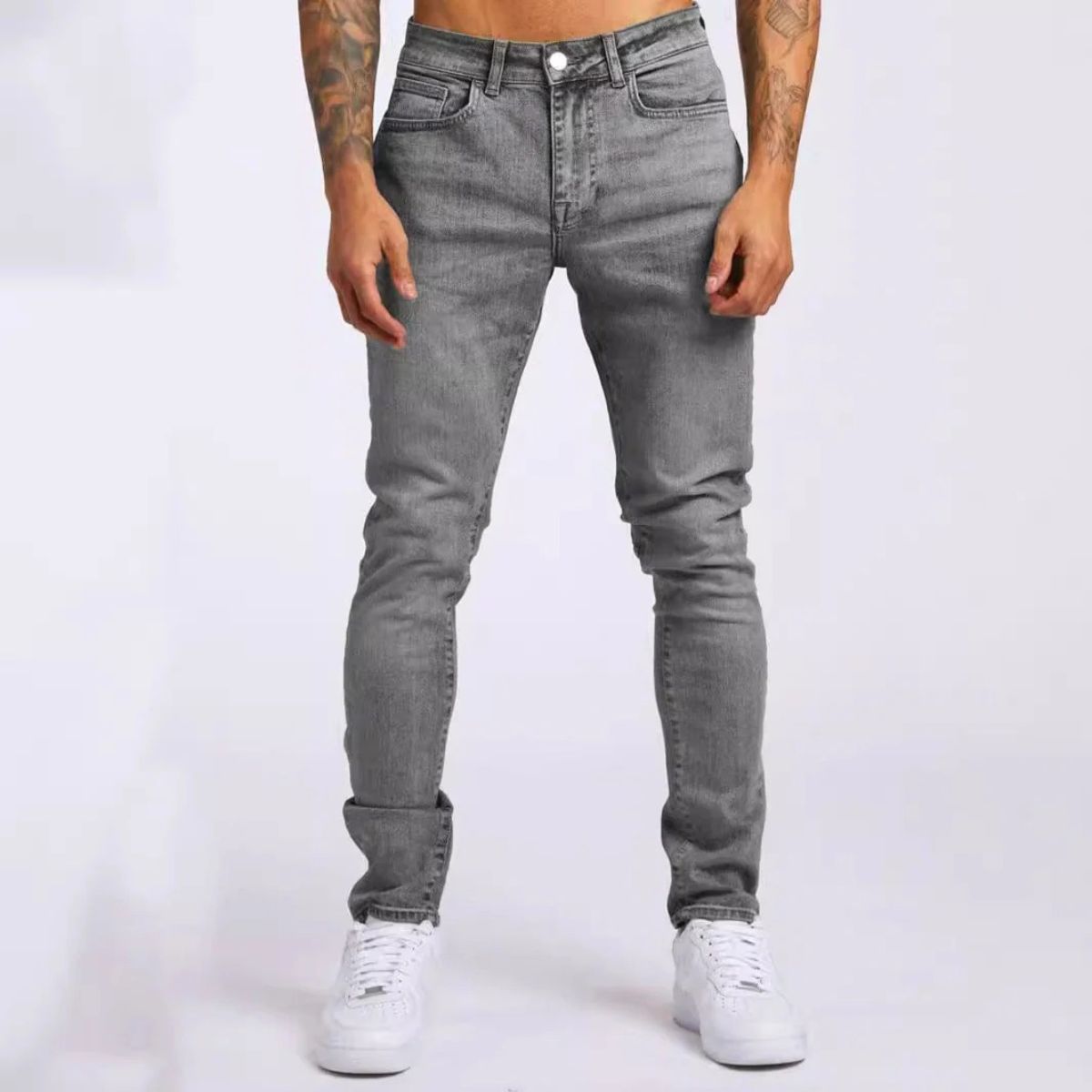The Milano Slim Fit Classic Denim Jeans