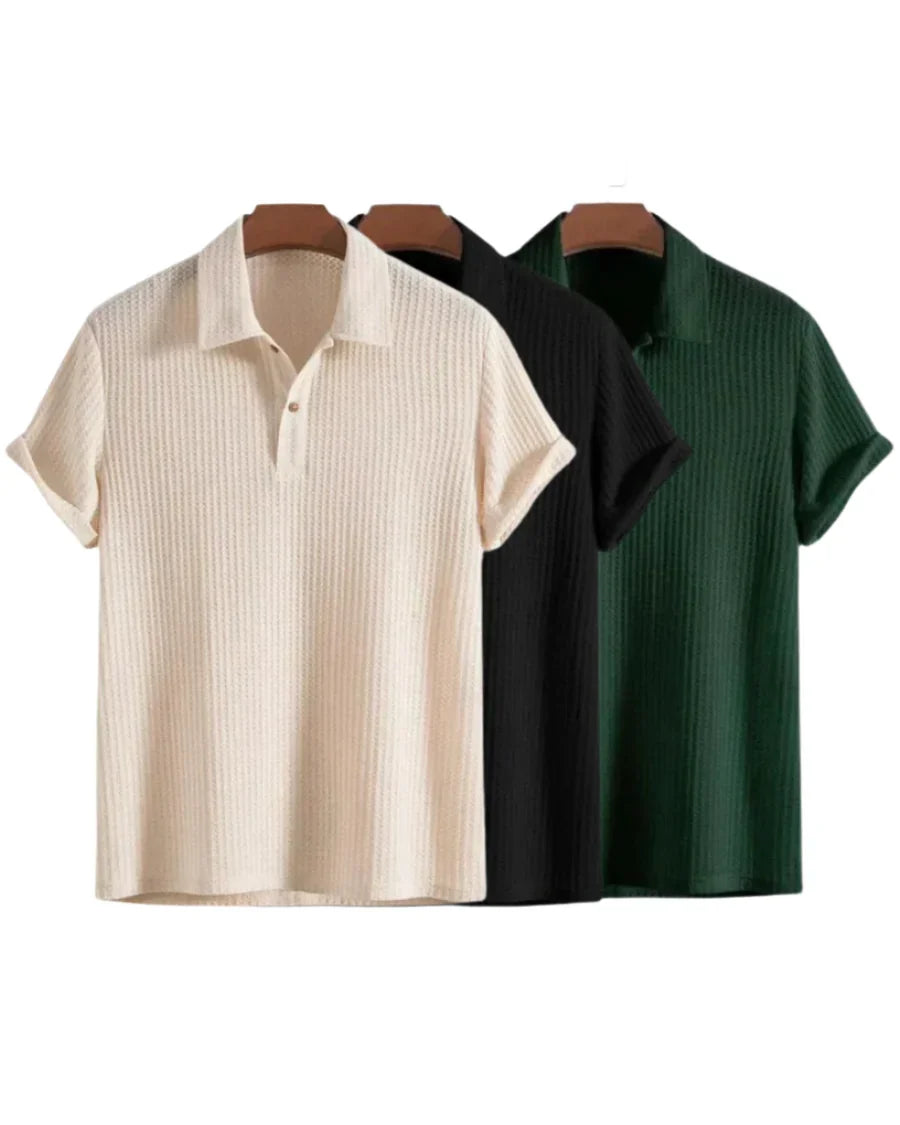 The Nantucket Men's Smart Knit Polo Shirt