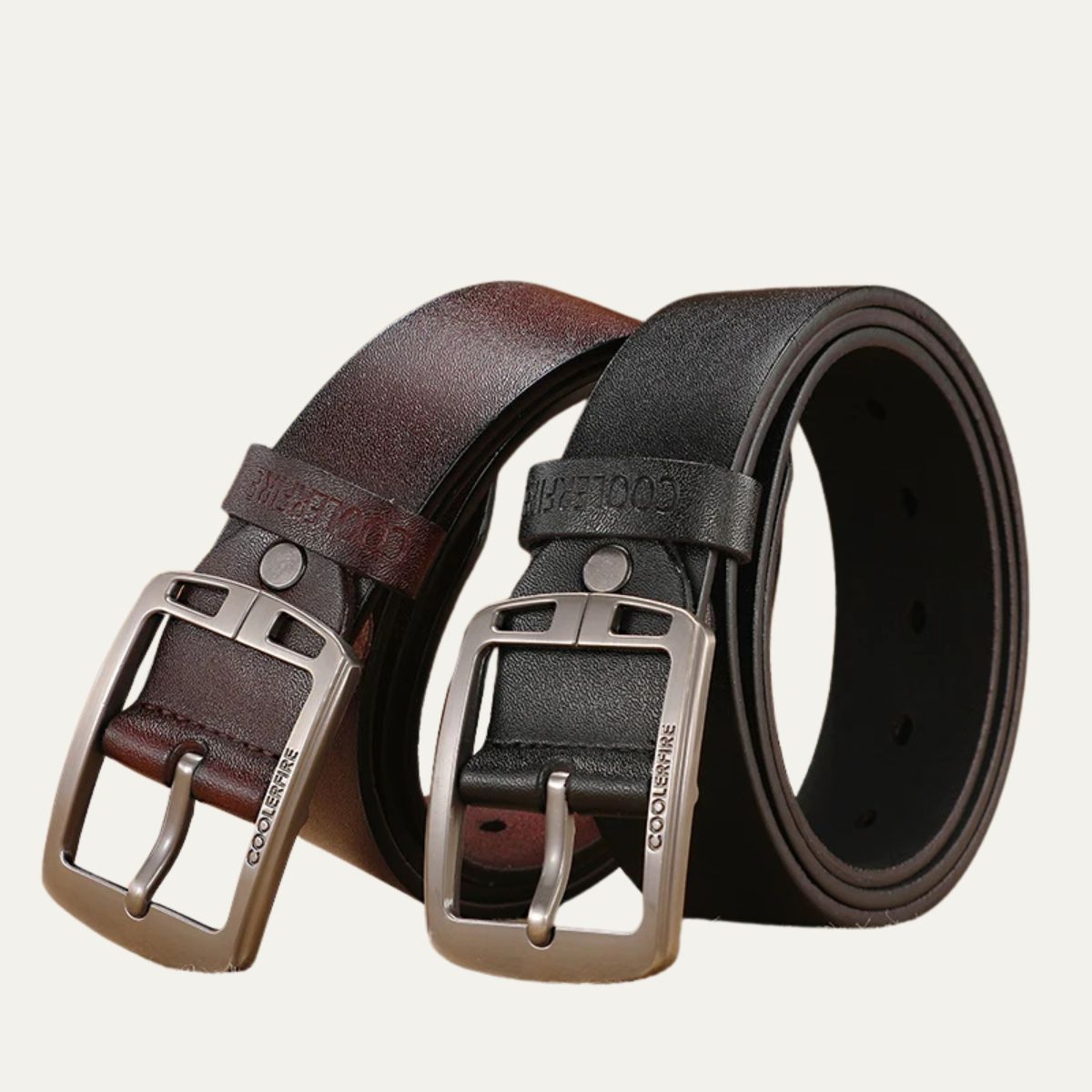 The Hadlow Belt – Genuine Cowhide Modern Vintage Style
