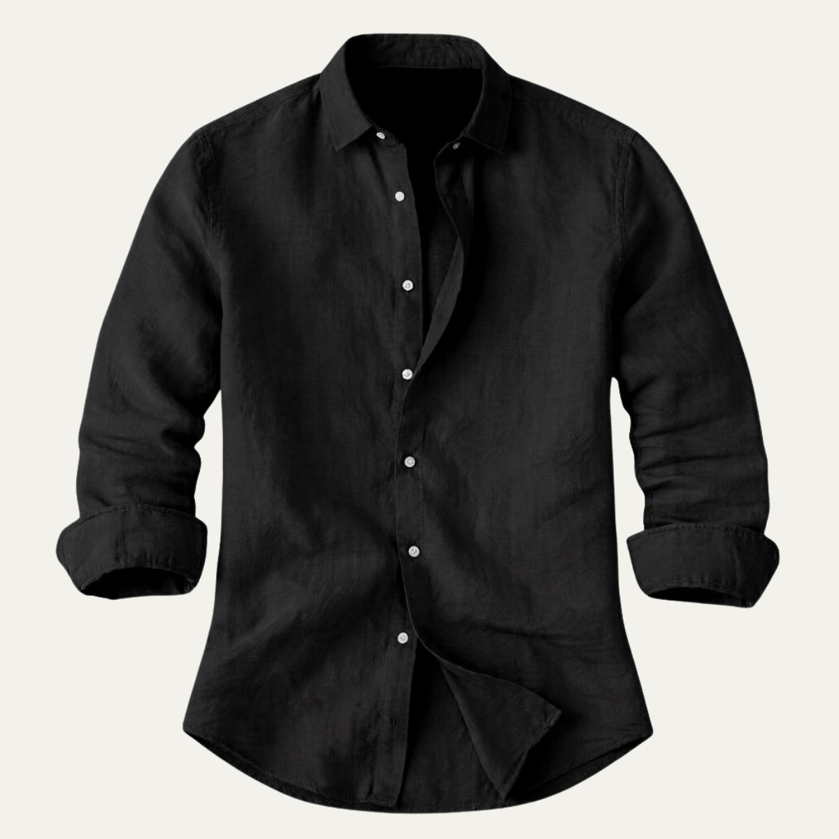 The Brookfall Ridge Men’s Trendy Summer Beach Linen Shirt