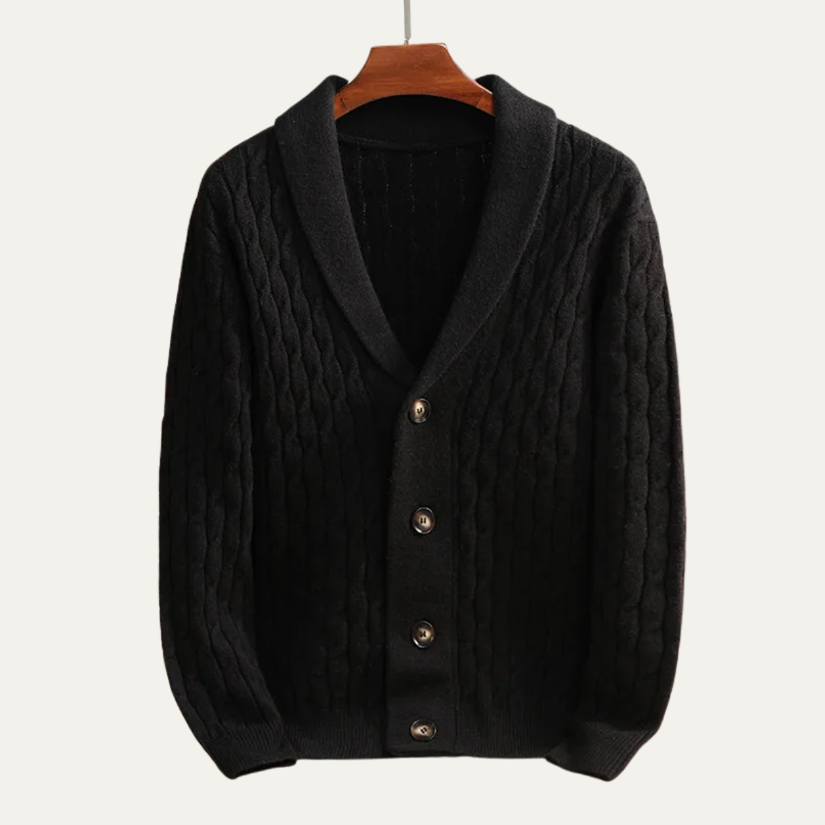 The Catanzaro Men's Trendy Knitted V Neck Cardigan