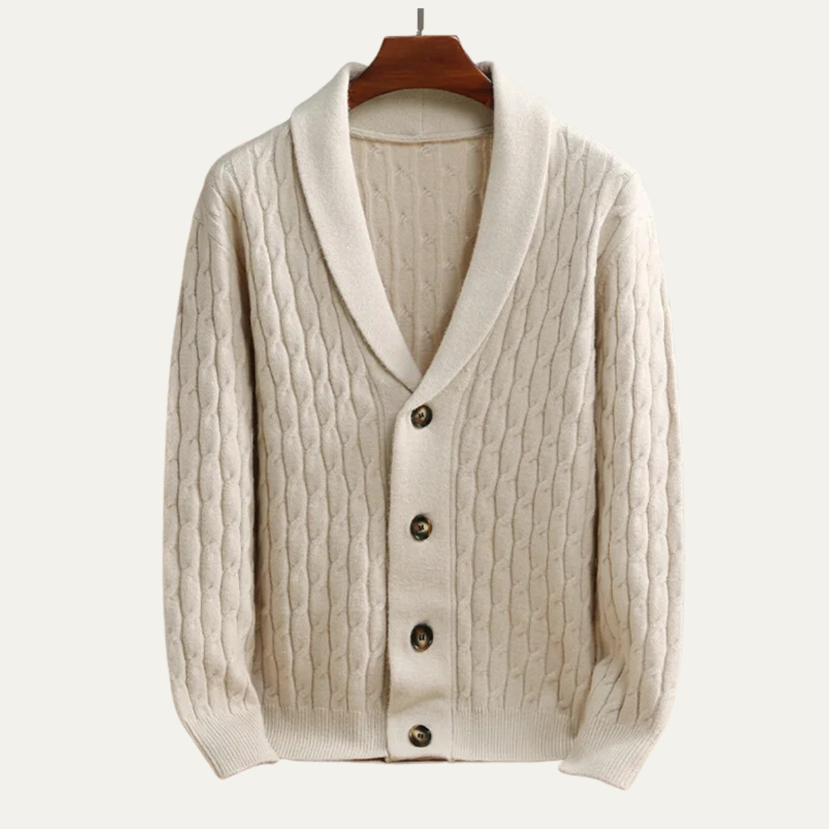 The Catanzaro Men's Trendy Knitted V Neck Cardigan