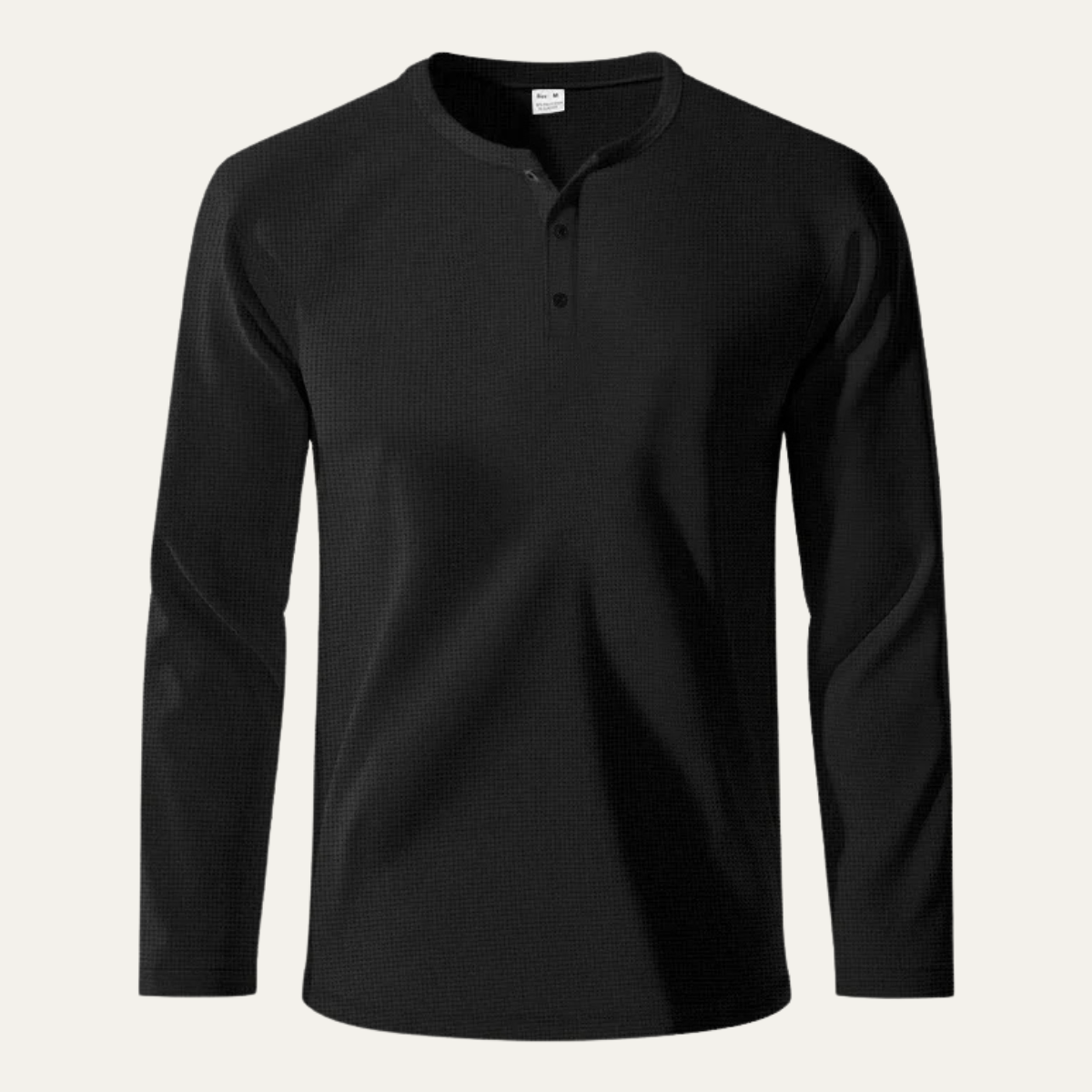 The Pinecrest Creek Men’s Casual Waffle Henley Thermal Shirt