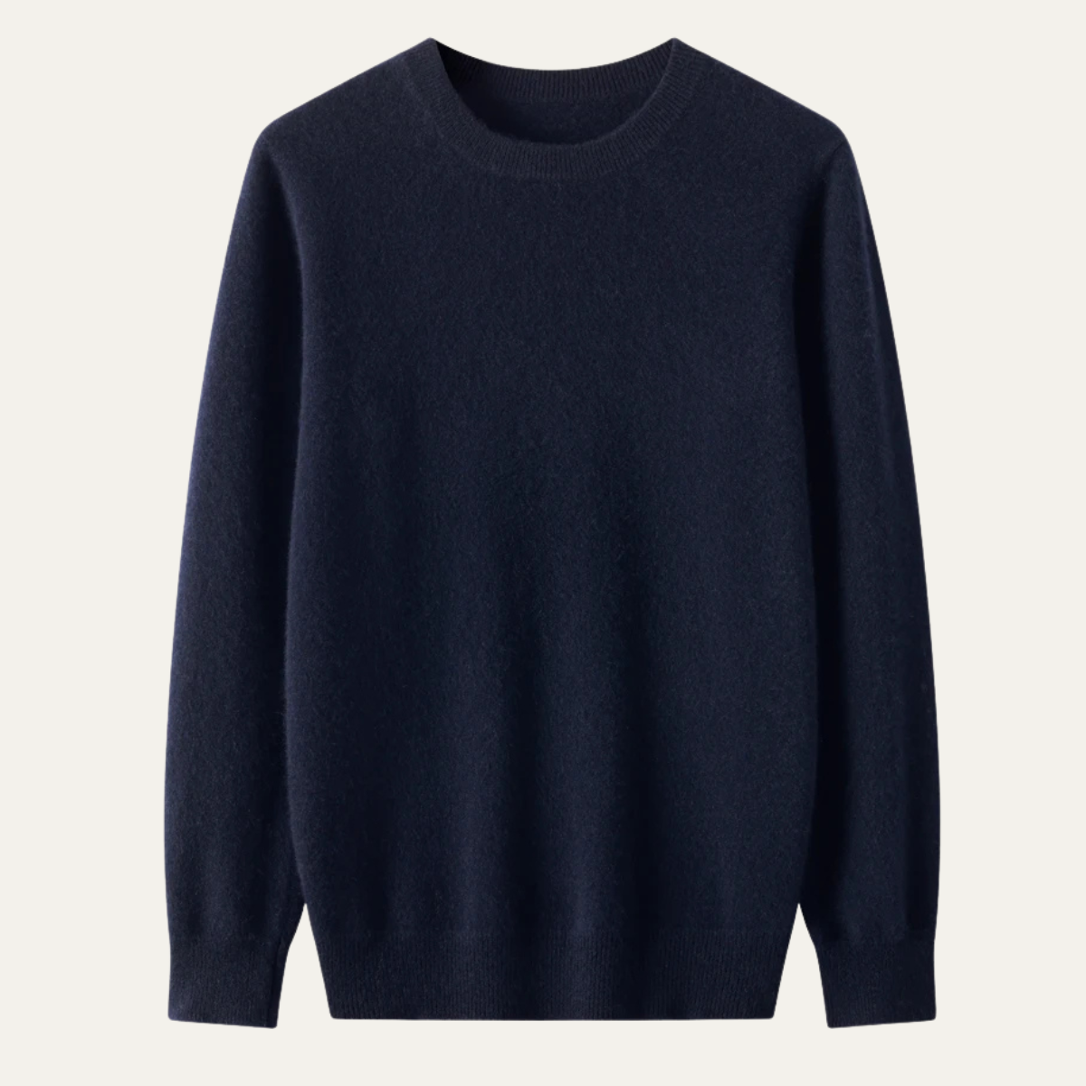 The Porto Santo Men’s Elegant Merino Wool O Neck Winter Sweater
