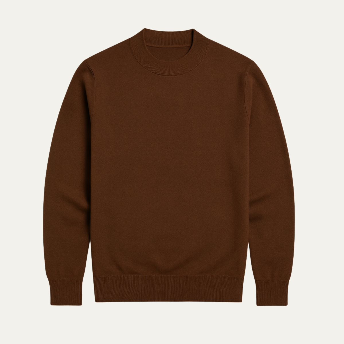 The Cattolica Men’s Classic Plain Knit Crew Neck Sweater