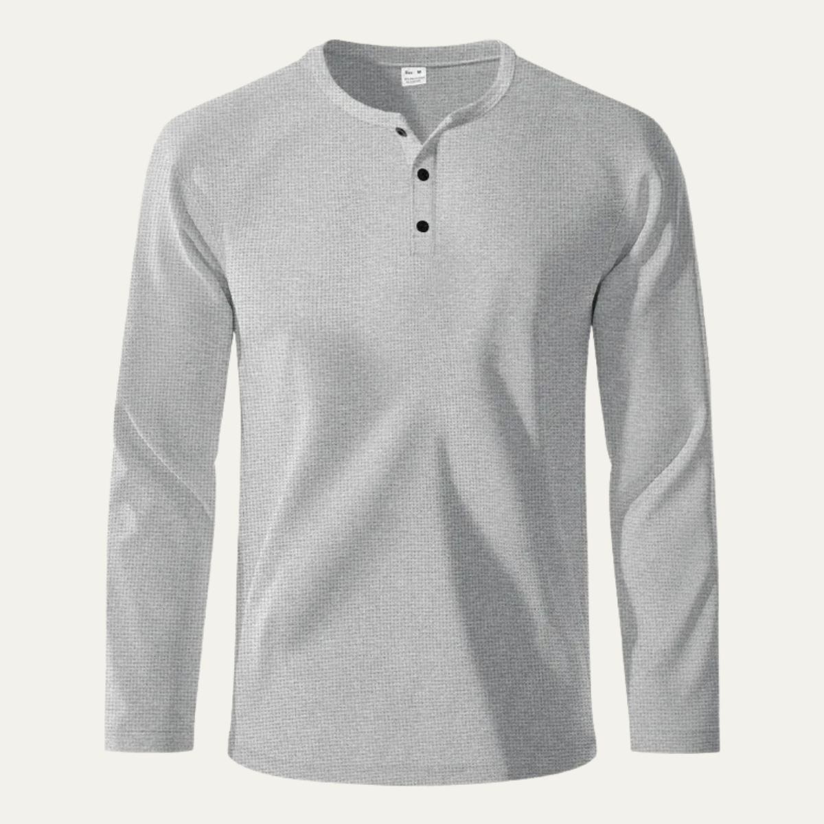The Pinecrest Creek Men’s Casual Waffle Henley Thermal Shirt