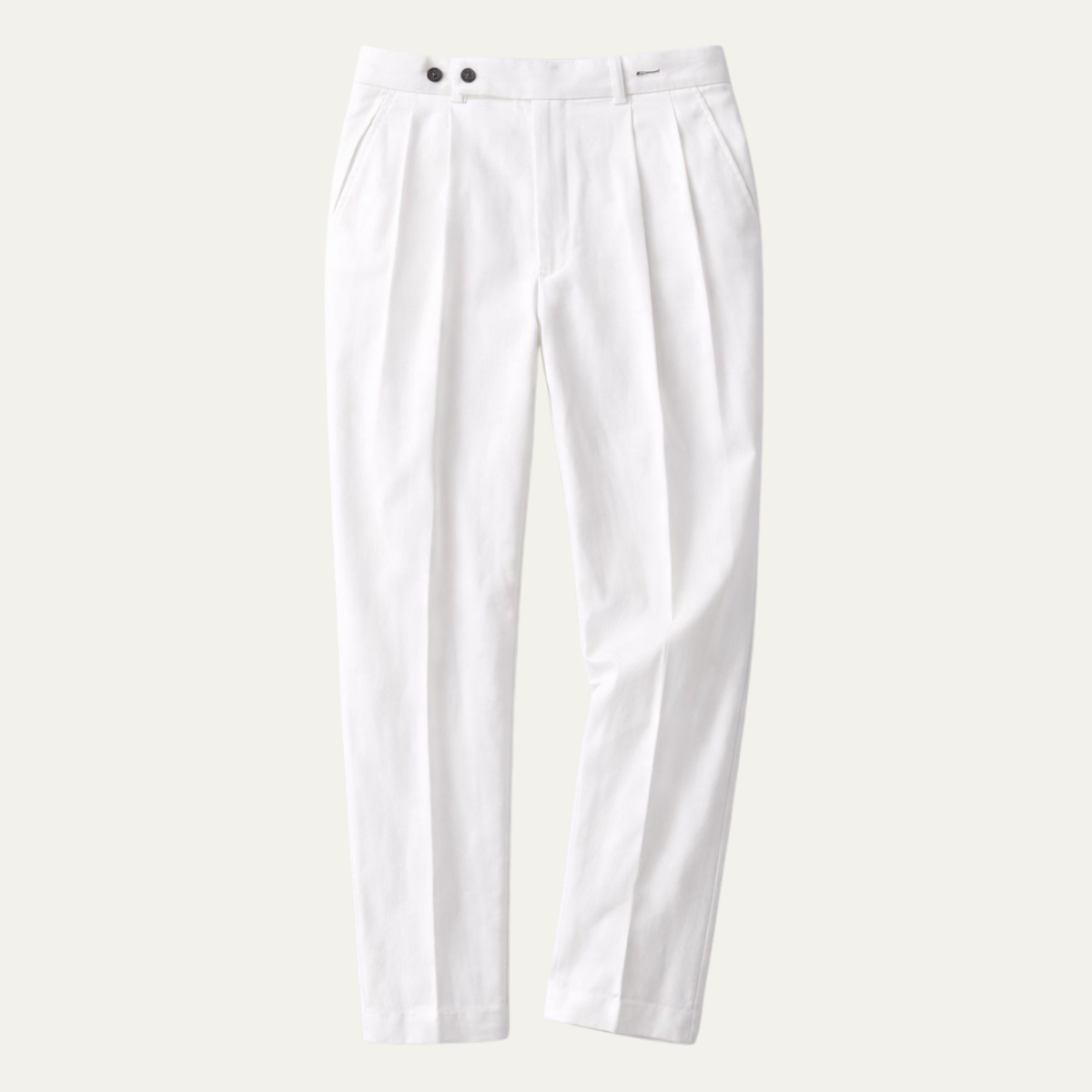 The Brianza Men’s Vintage High Waist Linen Dress Pants