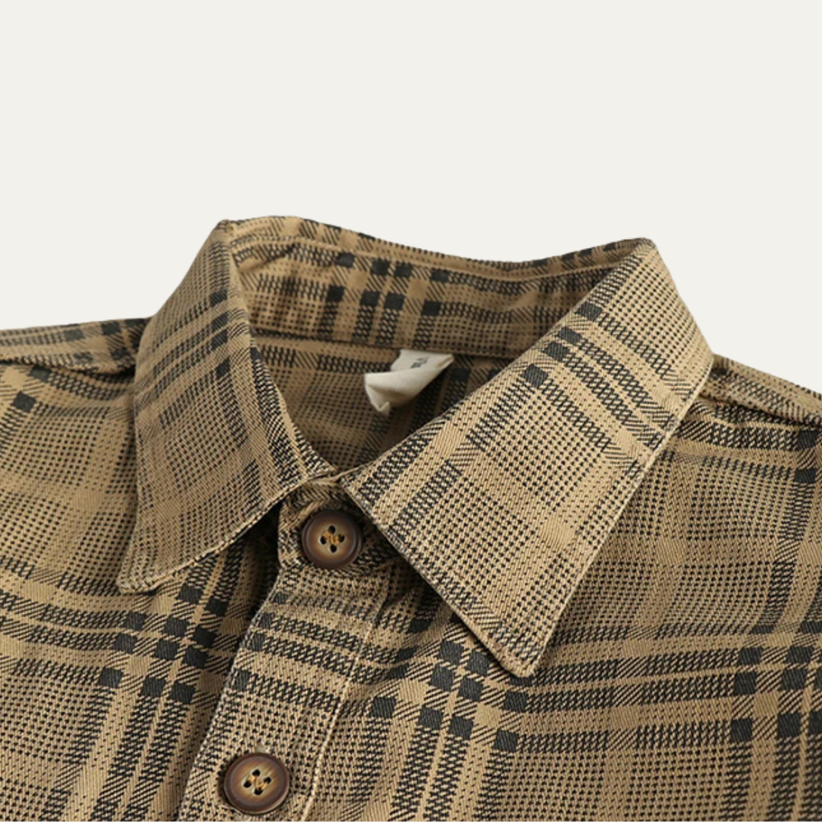 The Timbercrest Ridge Men’s Lightweight Checkered Cotton Shirt Jacket