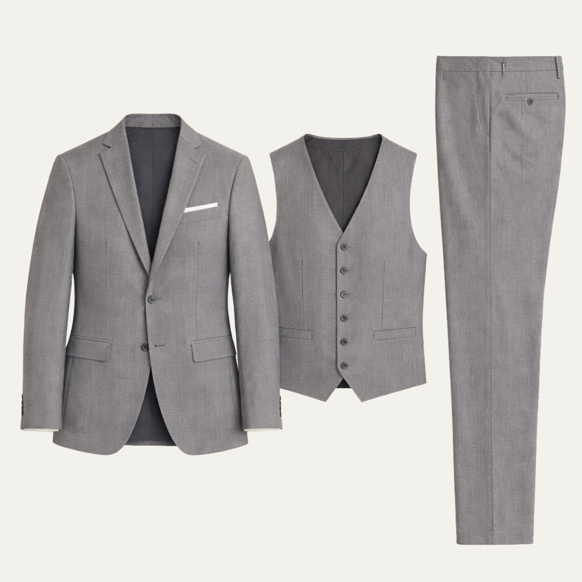 The Saluzzo Men's Classic Two Piece Suit