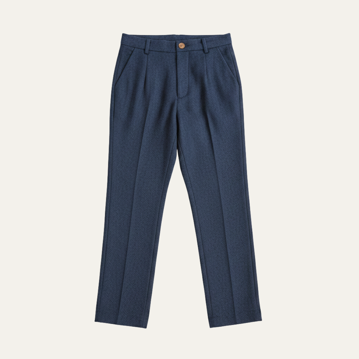 The Hawkington Men’s Vintage Wool Herringbone Straight Leg Pants