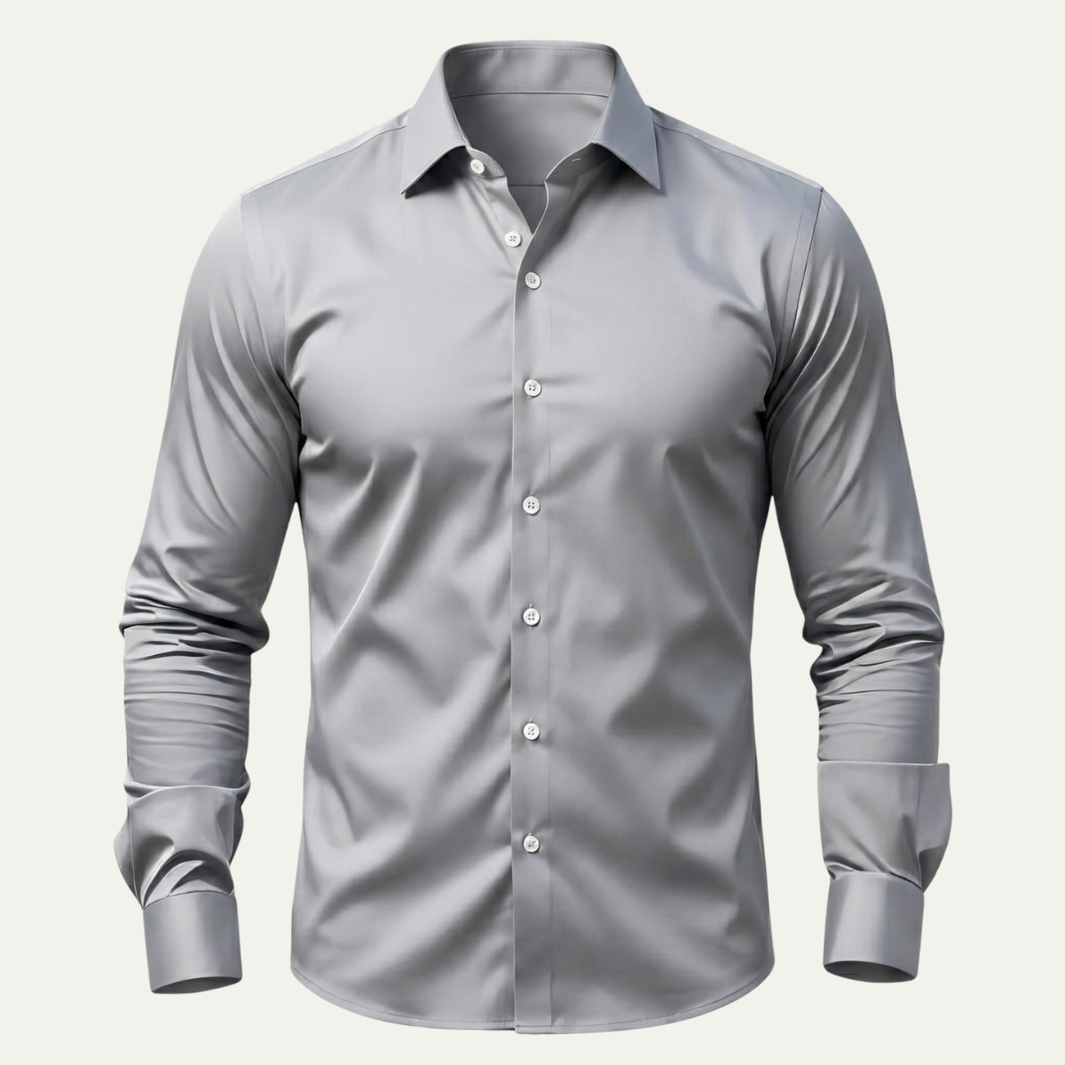 The Durham Men’s Casual Slim Fit Stretch Dress Shirt
