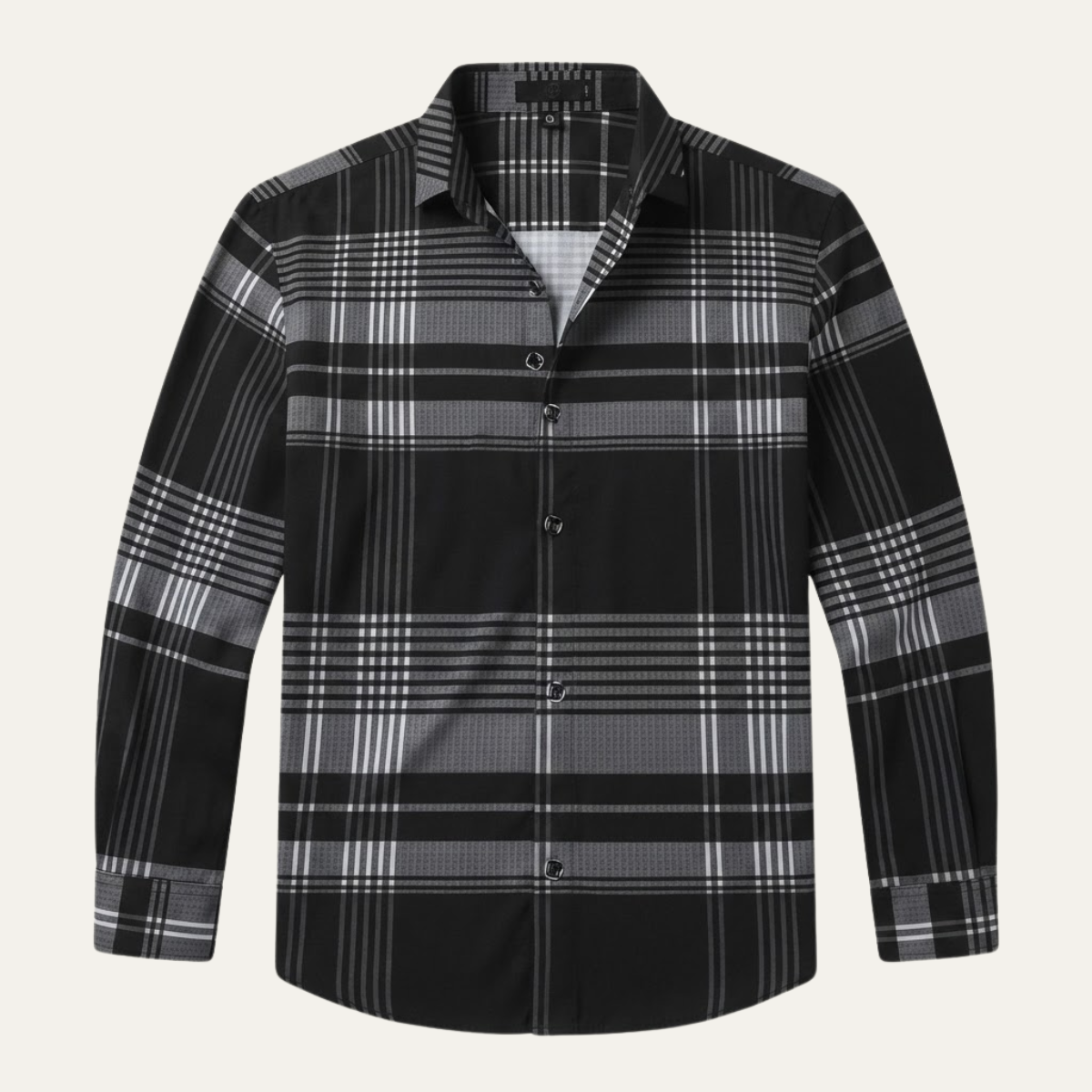 The Ashridge Men’s Classic Plaid Button Down Casual Shirt