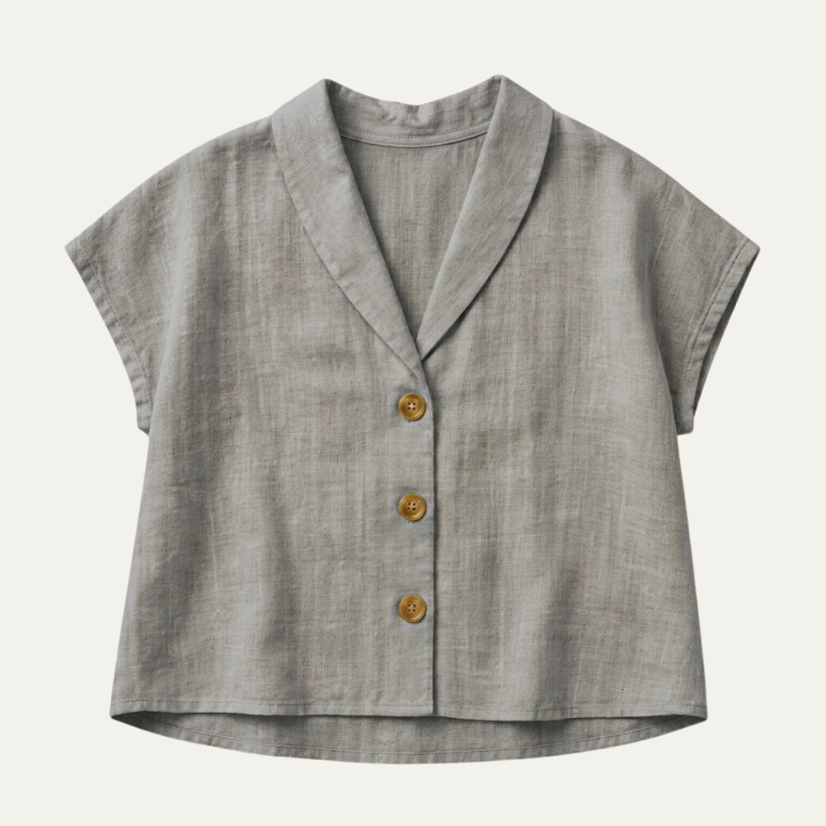Elegant Linen Summer Top