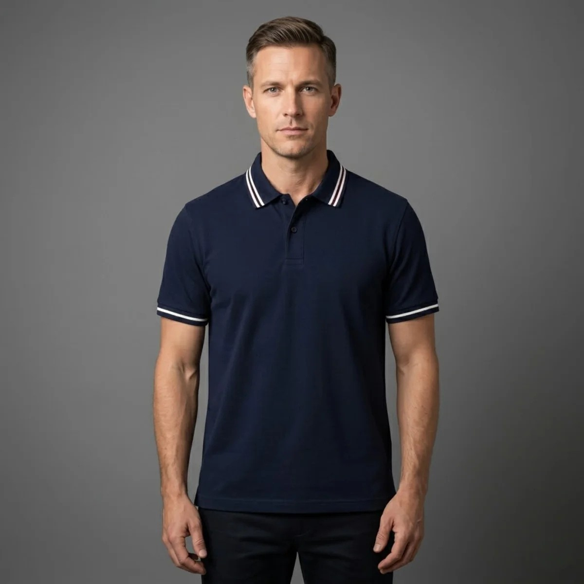 The Bellemont Men’s Cotton Golf Polo Shirt