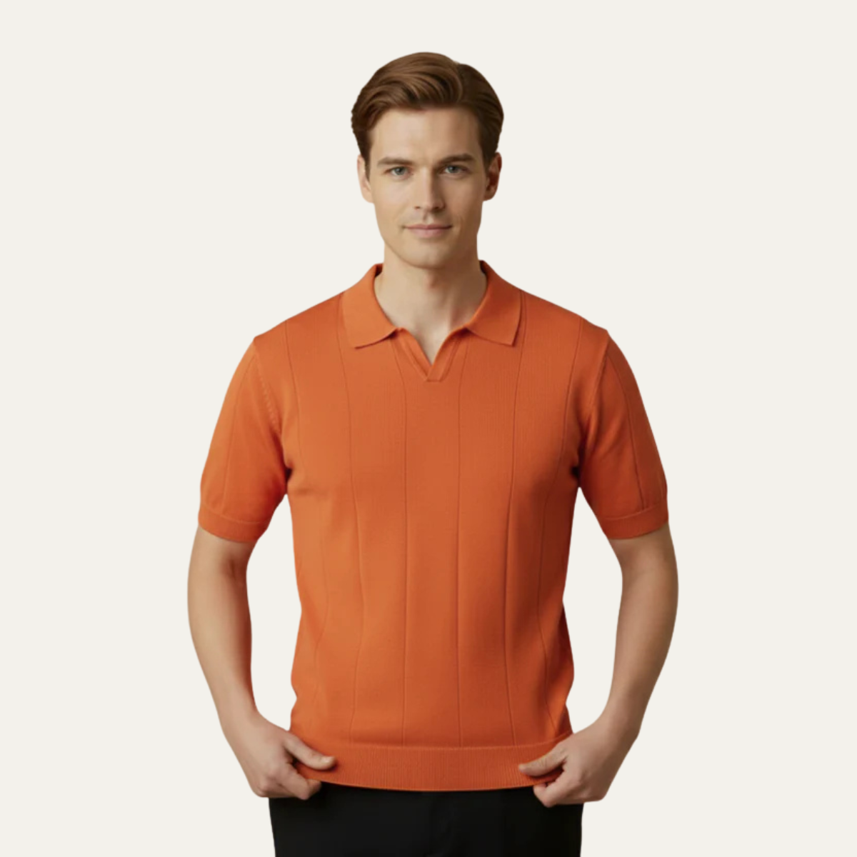 The Sondrio Men’s Short Sleeve Polo Shirt