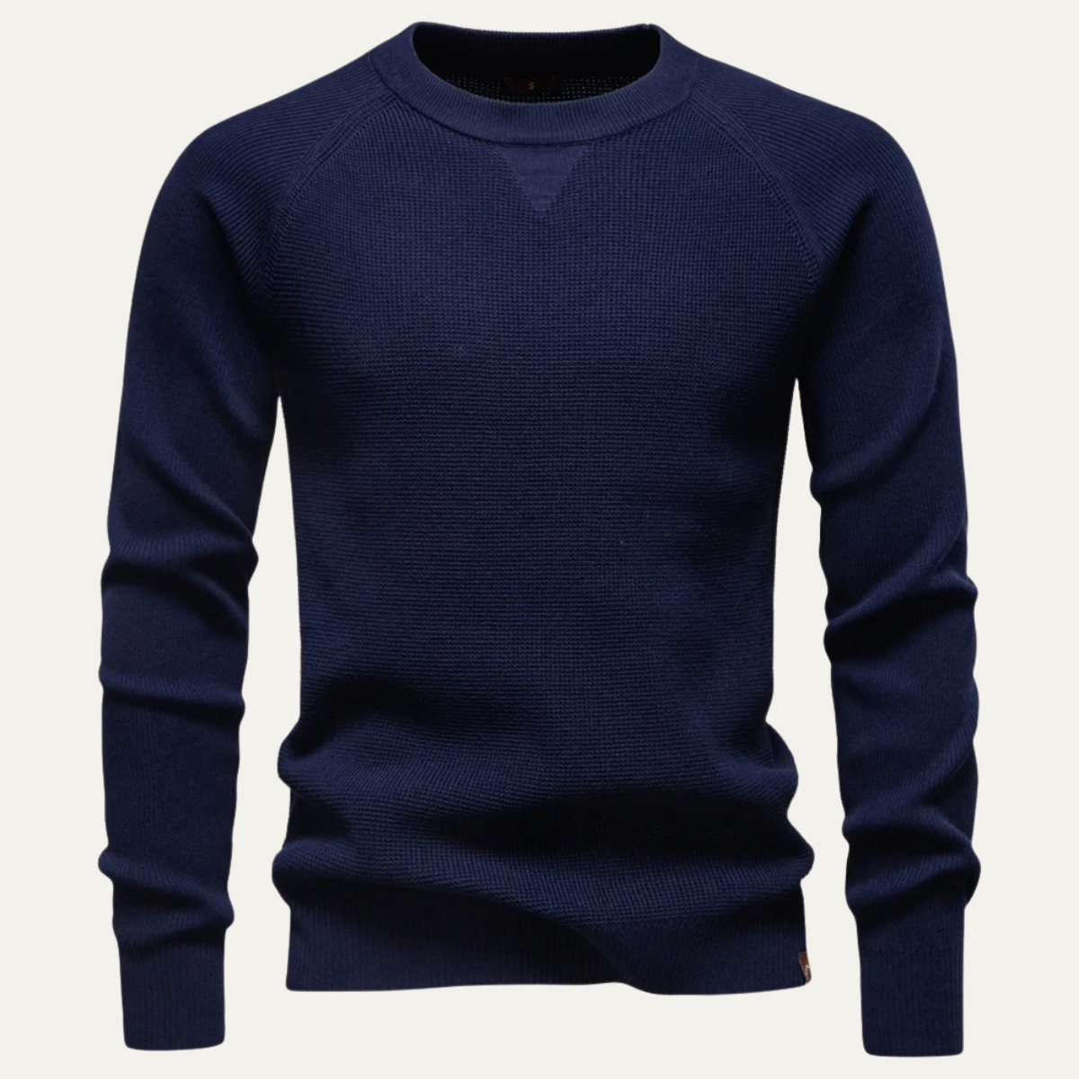 The Anglesey Men's Casual Knitted Crew Neck Sweater