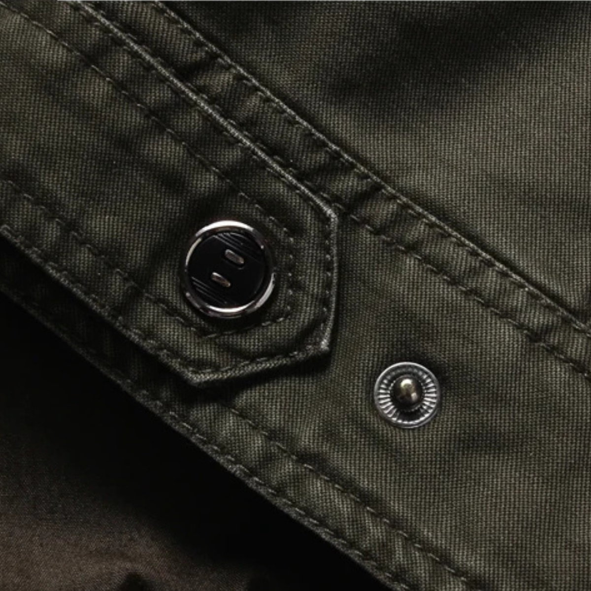 The Siena Men's Casual Army Military Cargo Jacket