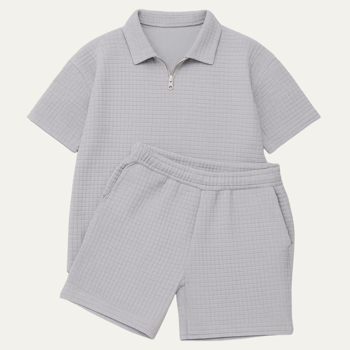 The Redford Mens's Polo & Shorts Co Ord Set